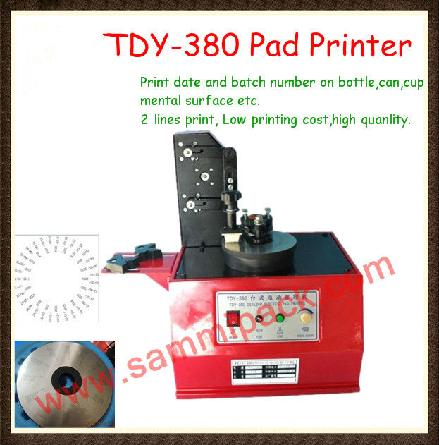 100% Warranty Pad Printing Machine Print Dare And Batch Number On Bottle,Can,Cup,Mental Surface Etc.