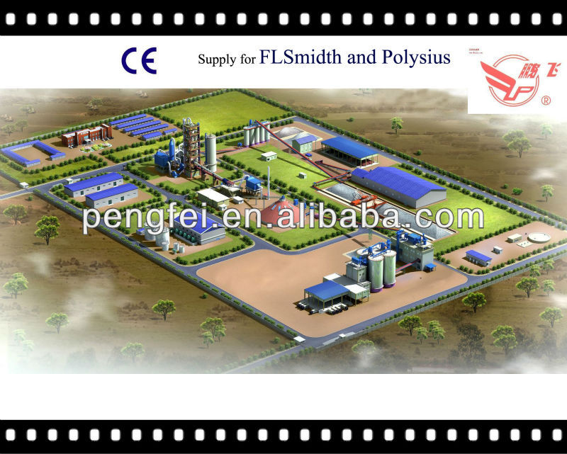 1000-10000 TPD cement grinding plant by Pengfei Group