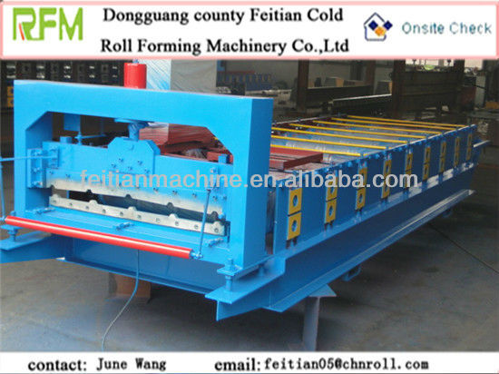 1000 color steel roof roll forming machine