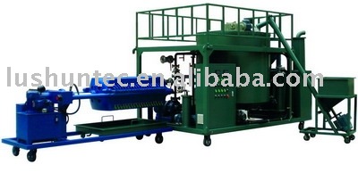 1000 liter/day used/waste engine oil regeneration machine(ZLE)