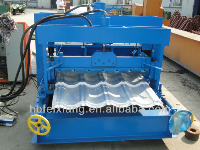 1000 metal glazed tile roll forming machine