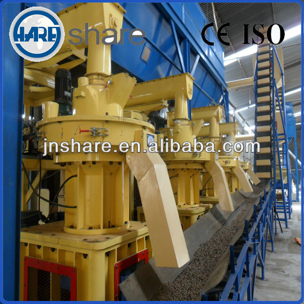 10000KG/H wood pellet machine line