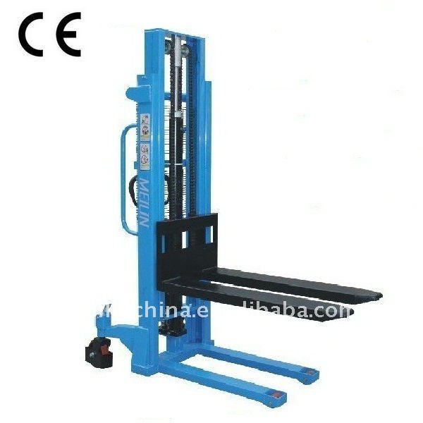 1000kg 2000kg CE Hydraulic Forklift Hand Stacker