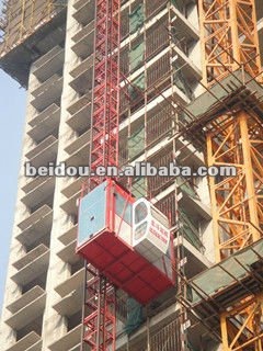 1000KG single cage construction hoist