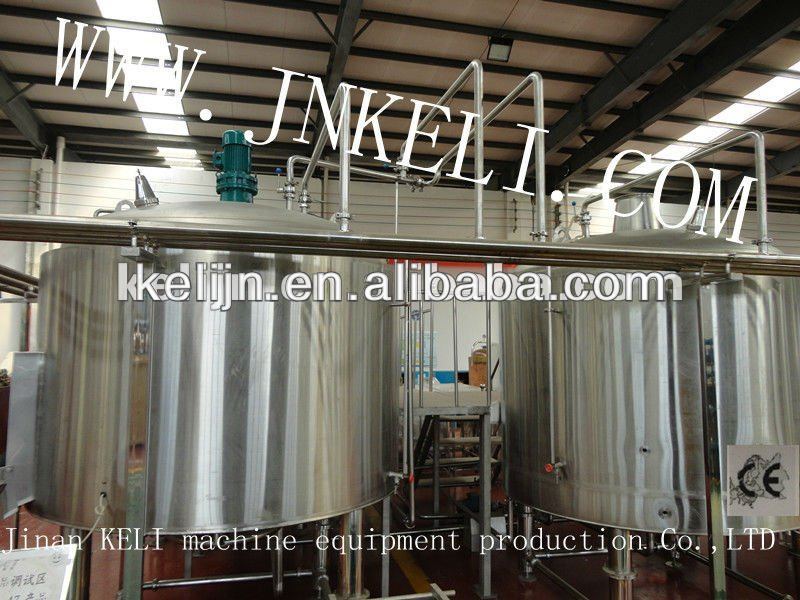 1000L-3000L turnkey microbrewery equipment