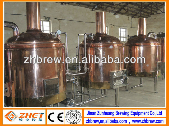 1000L copper brew kettle