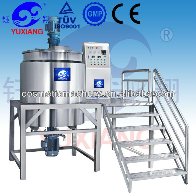 1000L shampoo making machine with homogneizer