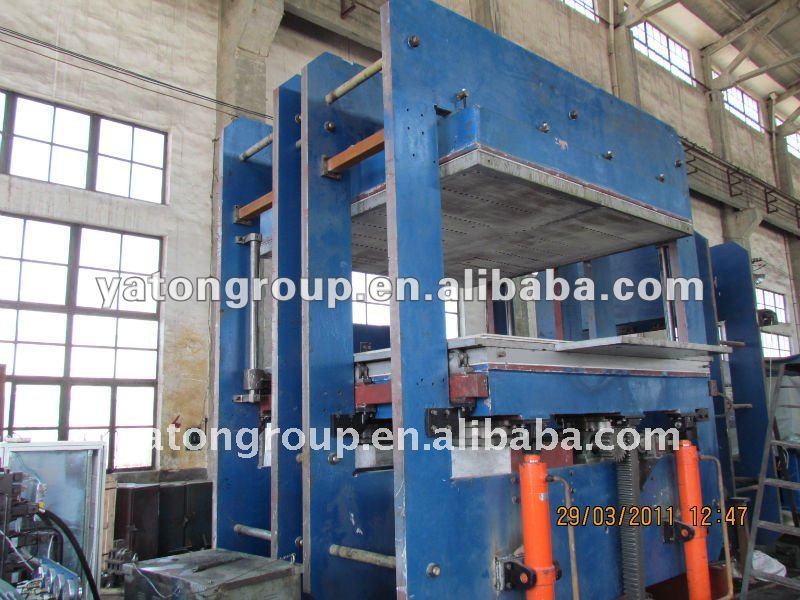 1000T plate Vulcanizer press