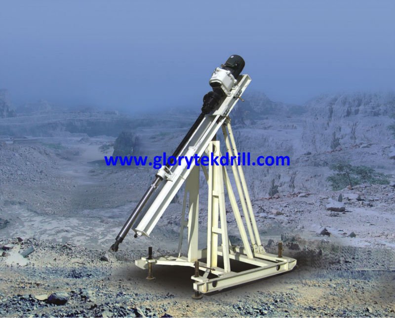 100B type Portable DTH Drill rig