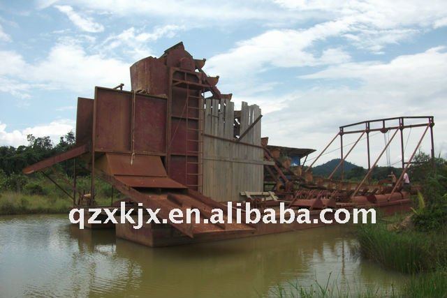 100cbm/h Small Gold Dredger for sale