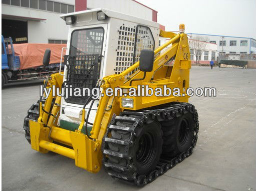 100HP 1500kg 0.55m3 small skid steer loader wheel loader