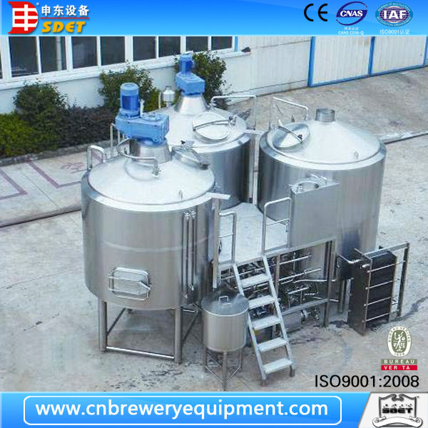 100L-20ton per day Capacity Brewery Equipment