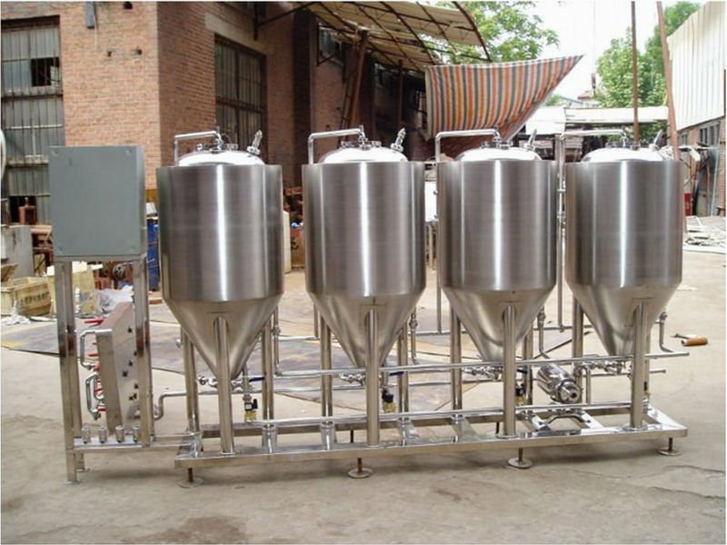 100L draft beer brewing fermentor for family drinking