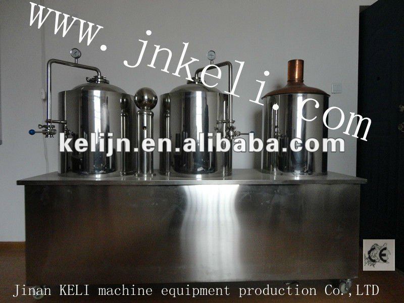 100L hotel micro beer brewing equipment