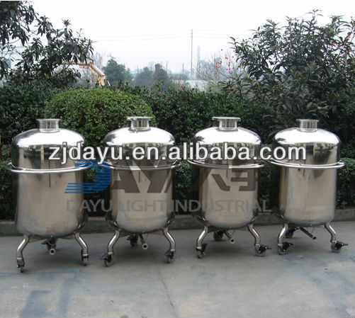 100L sanitary movable perfume tank (CE certificate)