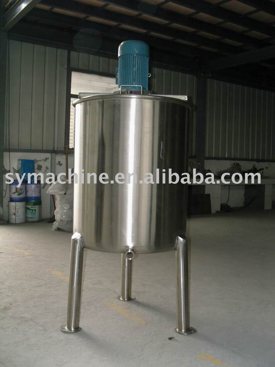 100L stainless steel Liquid mixing tank