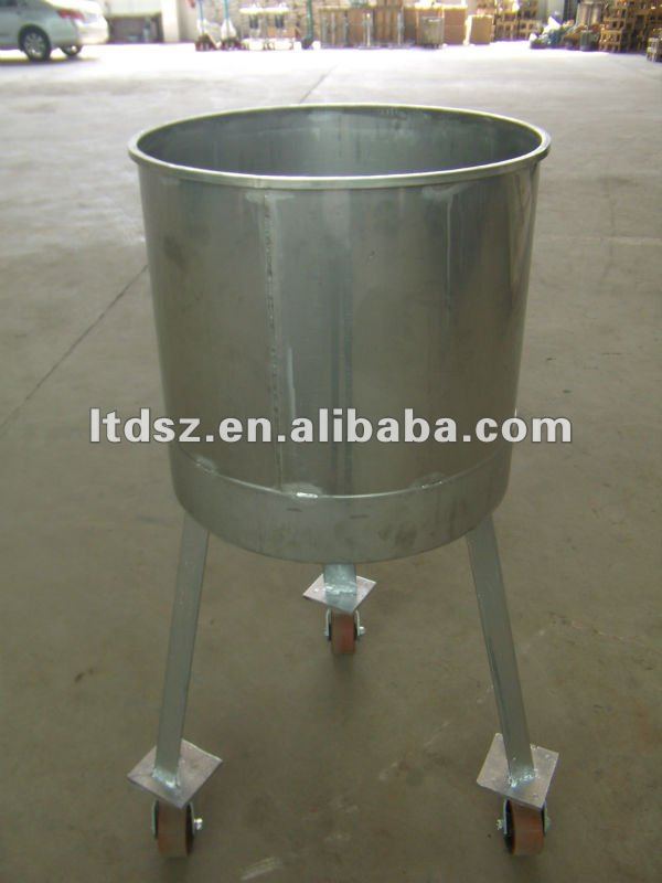 100L stainless steel movable mixing tank