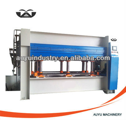 100Ton Hydraulic Hot Press Machine with PLC Control System for Woodworking Pressing