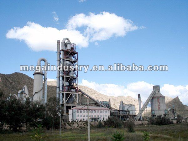 100TPD capacity complete cement production line