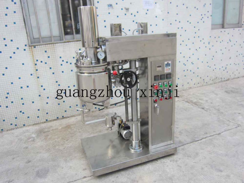 10l Lab Vacuum Upper Homogenizing Emulsifying Mixer Machine