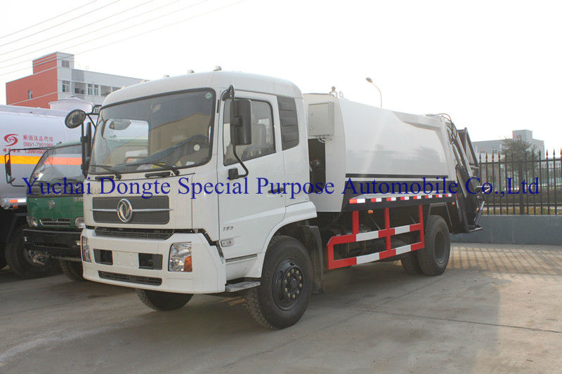 10m3 compressed garbage truck