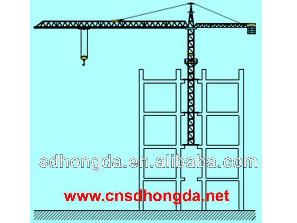 10T 12T 16T 25T tower cranes