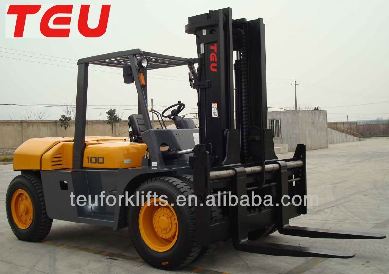 10tons forklift truck with isuzu engine