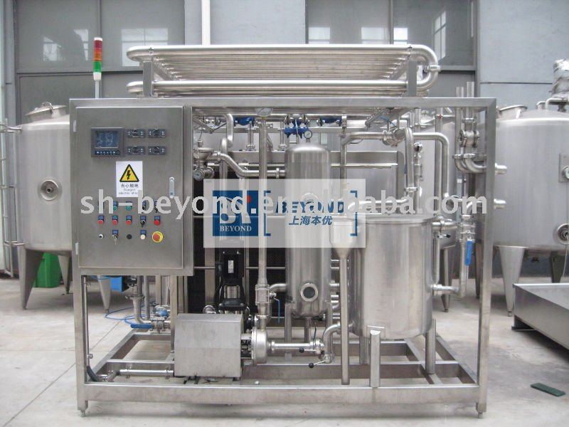 10TPH milk/yogurt plate pasteurizer