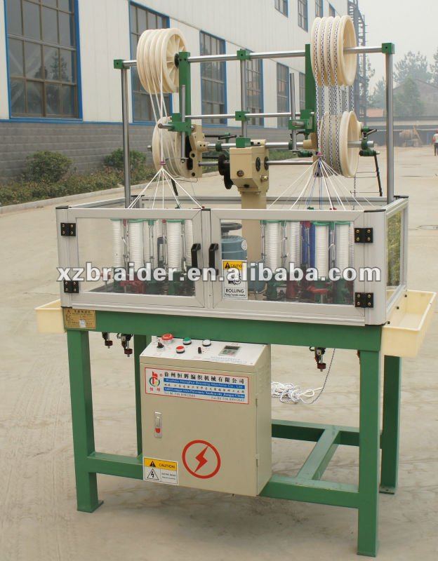 110 series 16spindles climbing rope high speed braiding machine