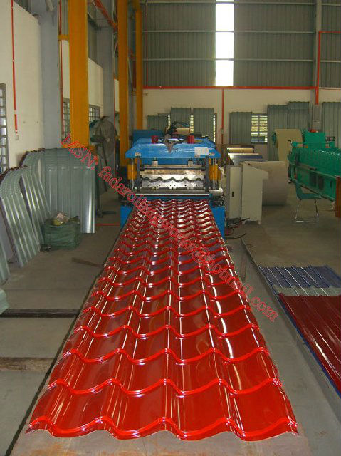 1100 Tile Roll Forming Machines