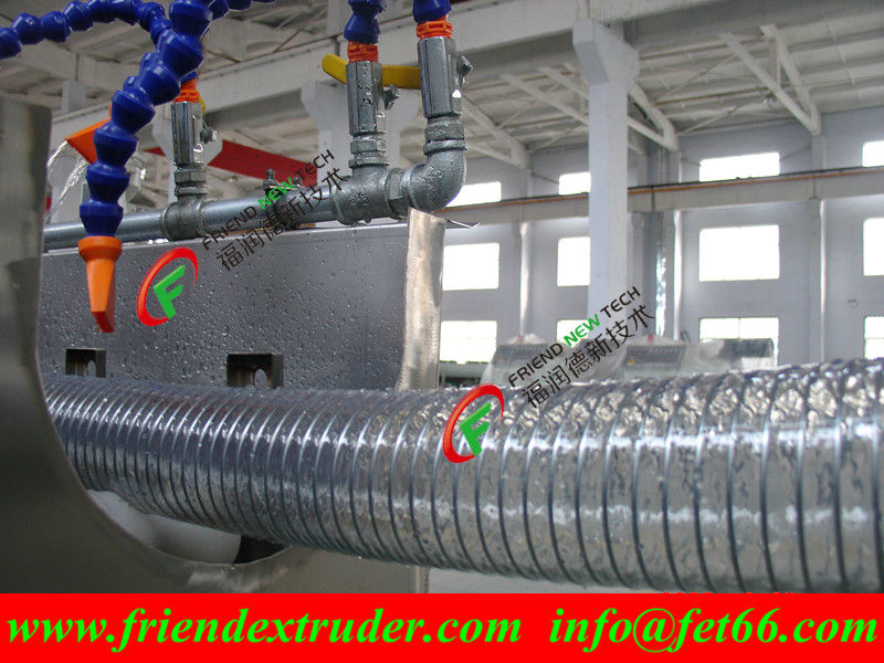 12-160mm PVC Spiral Steel Wire Reinforced Hose Machine