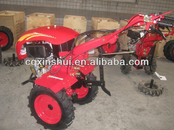 12 HP Air Cooling Gear Driven High Efficiency Cultivator Rotovator