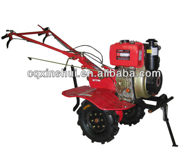 12 HP Air Cooling Gear Driven High Efficiency farming machinery tiller