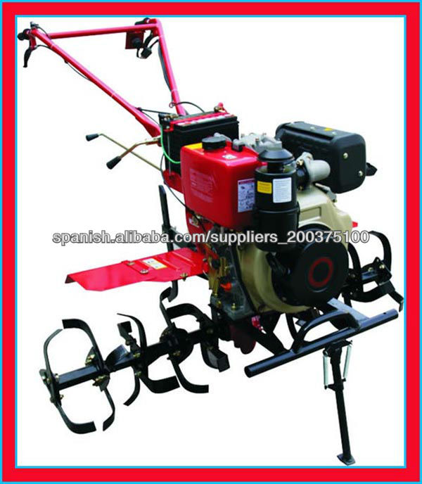 12 HP Air Cooling Gear Driven High Efficiency Mini Multifunctional Farm Hand Tillers