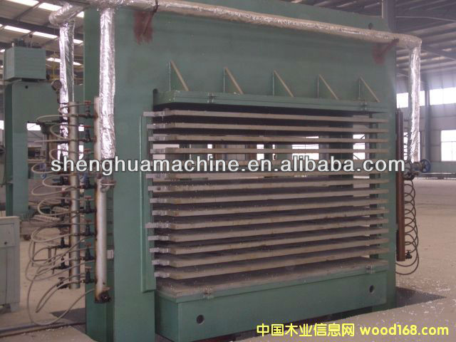 12 layers press machine/400T plywood hot press