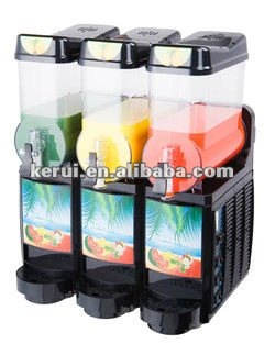 12 liters slush machine of 3 tanks CE certificate