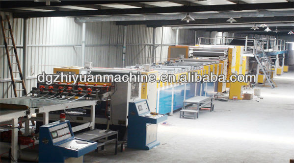 1200-2200 Hard Carboard production line