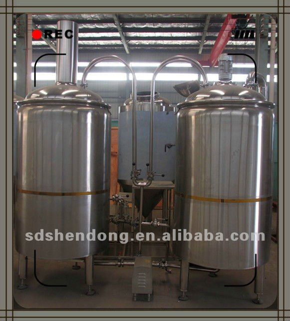 1200 beer brewery equipment, stainless steel beer equipment