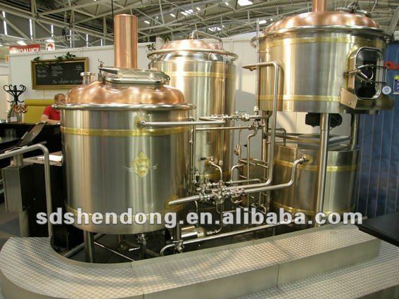 1200l Mash/kettle set up, 7BBL brewery equipment, microbrewery