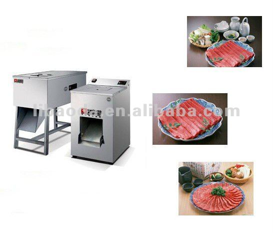 120kg/h meat cutter with double-rotary-knife