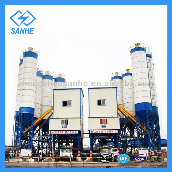 120m3/h HZS120 ready mixed concrete batching plant price