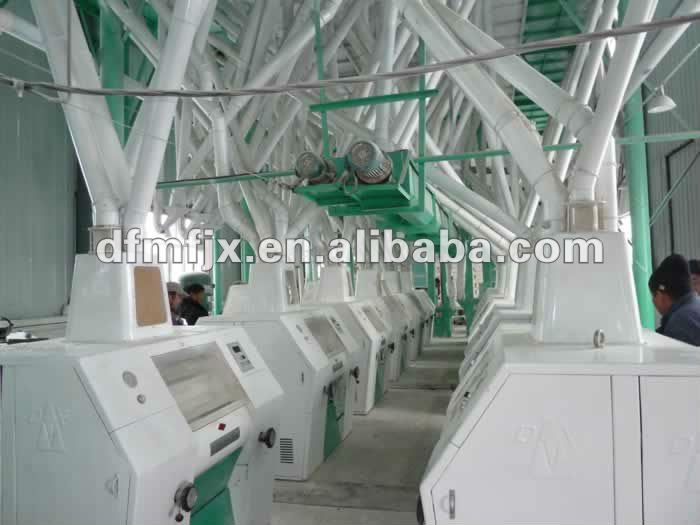 120T flour mill machine complete plant