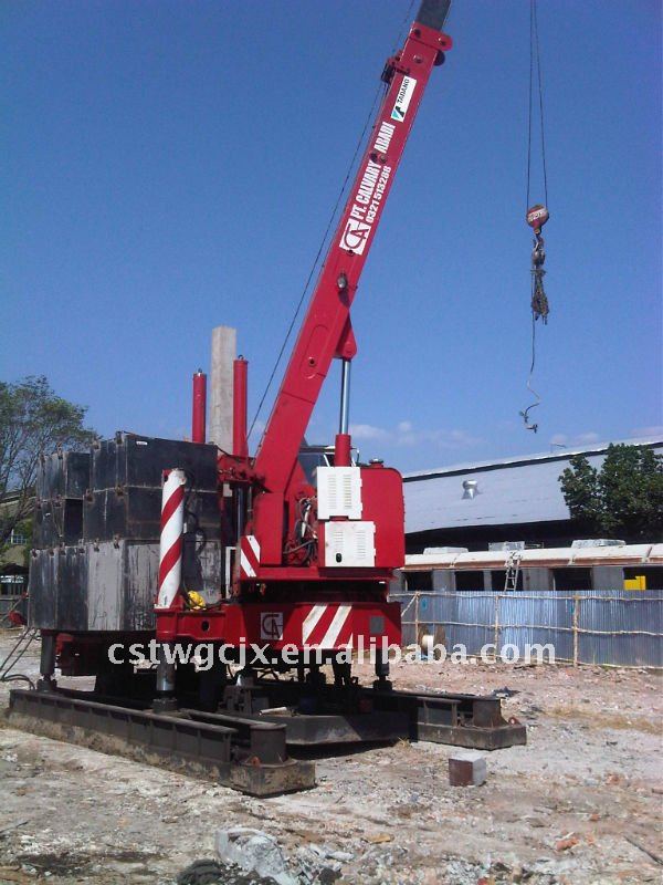 120T hydraulic static pile driver