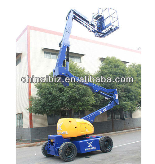 12m electric articulated boom lifter/ work platform GTZZ12D