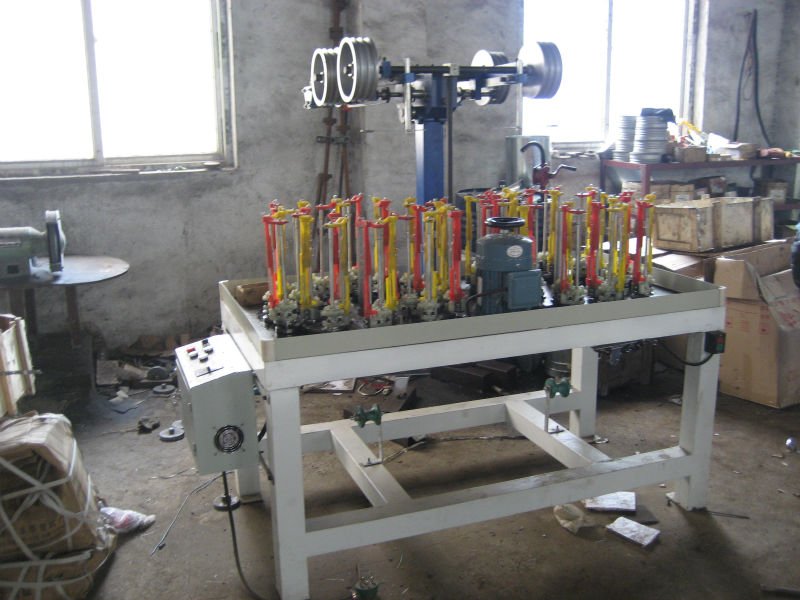 130 series 24 spindles 2 heads high speed braiding machine