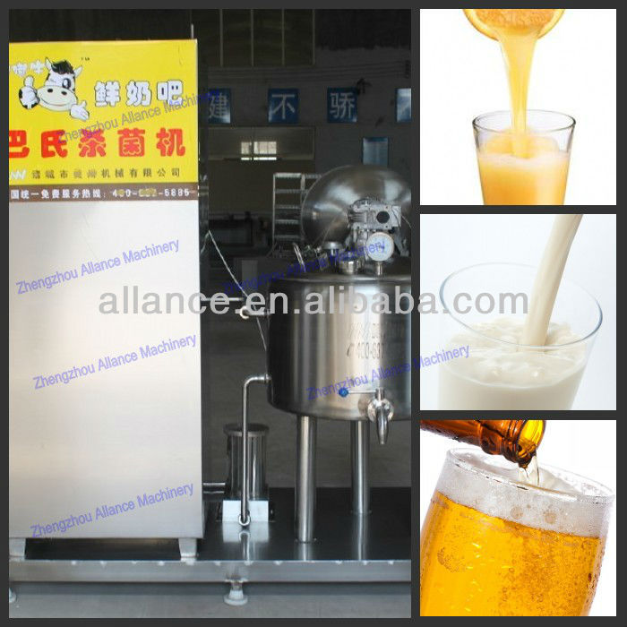 132 High quality ! Electric stainless steel fresh milk pasteurizer machine 86 13663826049