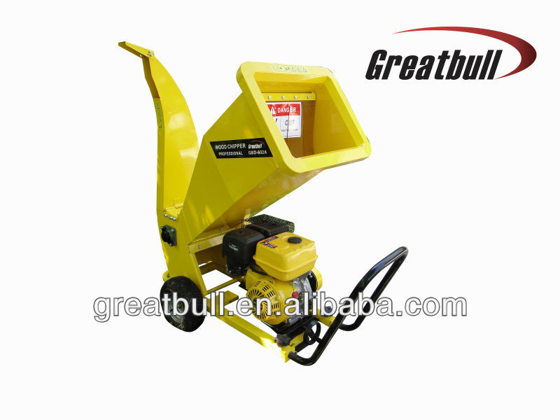 13hp gasoline HSS chipping Knives wood cutting machine chipper shredder