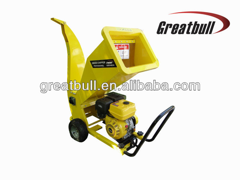 13hp gasoline wood banding machine chipper shredder