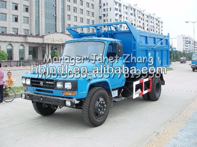 140 dump type garbage truck