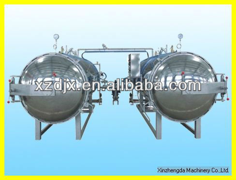 1400L*2 parallel pot food retort autoclave